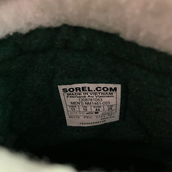 Sorel Men's Caribou Wool Boot Size 11 - Picture 15 of 15